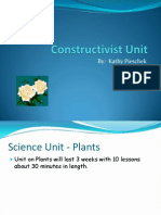 Content Constructivist Unit On Plants