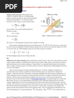 The Mechanical Loss Coefficient (Tan Delta)