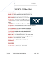 Basic LTE Commands