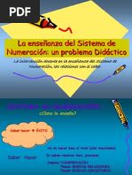 La Enseñanza Del Sistema de Numeración