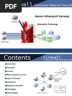 Computer Network Security: Name:-Niharjyoti Sarangi