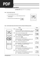 Troubleshooting: 4-1 Setting Option Setup Method