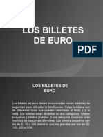 Billetes de Euro