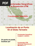 La Proyección Utm y El Gps 2014