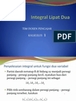 Pertemuan 14 Integral Lipat Dua