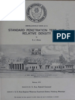 SPT Relative Density - Army Corps