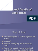 Trial and Death of Jose Rizal