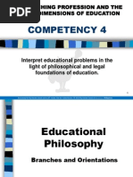 Prof Ed 1 - Social Dimensions of Education - Competencies 4 and 5