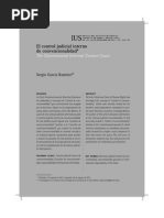 El Control Judicial Interno de Convencionalidad - Sergio Garcia Ramirez