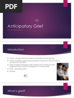 Anticipatory Grief