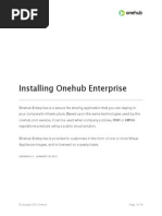 Installing Onehub Enterprise