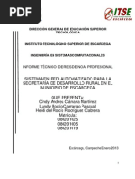 Informe Tecnico de Residencia Profesional..