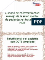 12 Cuidado de Enfermeria en El Manejo de La Salud Mental de Pacientes en Tratamiento de TB MDR