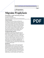 Migraine Prophylaxis: Pharmacotherapy Perspectives