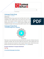 Hubungan Roda-Roda - RumusHitung