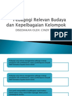 Pedagogi Relevan Budaya Dan Kepelbagaian Kelompok