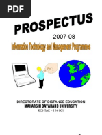 Mdu Prospectus