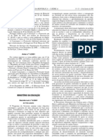 Decreto Lei Nº 6/2001 de 18 de Janeiro - Princípios Orientadores Da Organização e Da Gestão Curricular Do Ensino Básico