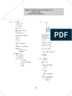 Form 5: Chapter 20 (Motion Along A Straight Line) SPM Practice Fully Worked Solutions