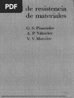 Manual de Resistencia de Materiales. Pisarenko, Yákovlev, Matvéev. Editorial MIR-Moscú 2P