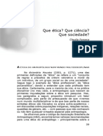 10-FONSECA, Claudia. Que Ética, Que Ciência, Que Sociedade