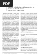 Diamond v. Chakrabarty: A Retrospective On 25 Years of Biotech Patents