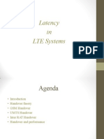 Latency in LTE Comments