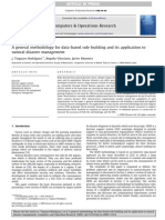 A General Methodology For Data-Based Rule Building and Its Application To Natural Disaster Management