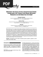 Bridging The Qualitative-Quantitative Divide