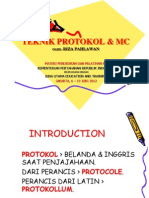 Teknik Protokol & MC