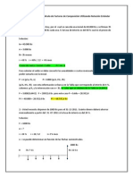 Problemas Propuestos Calculo de Factores de Composicion Utilizando Notacion Estandar