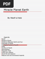 Miracle Planet Earth: by Wasif-ul-Aziz