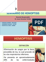 Seminario Hemoptisis