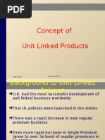 Concept of Unit Linked Products