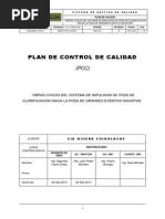 Plan de Control de Calidad-Proycon