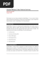 Oracle8 ™release 3 New Features Summary