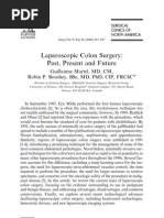 Laparoscopic Colon Surgery: Past, Present and Future