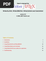 Writer 2 Latex User Manual Screen