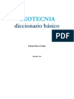 GEOTECNIA - Diccionario Básico