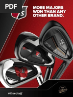 2014 Wilson Golf Catalog