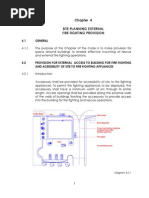 External Fire Fighting Guidelines