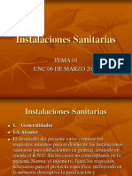 Instalaciones Sanitarias