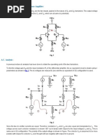 Dual Input, Balanced Output Difference Amplifier