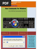 List of All Run Commands For Windows