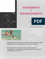 Ahogamiento y Semiahogamiento