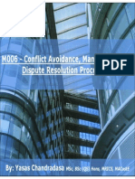 RICS APC - M006 - Conflict Avoidance