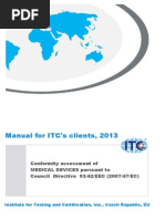 ITC - Manual For Conformity Assessment