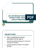 An Introduction To Infant and Young Child Feeding