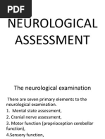 Neurological Assessment