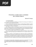 Concepto, Clasificación y Contenido Del Control Público